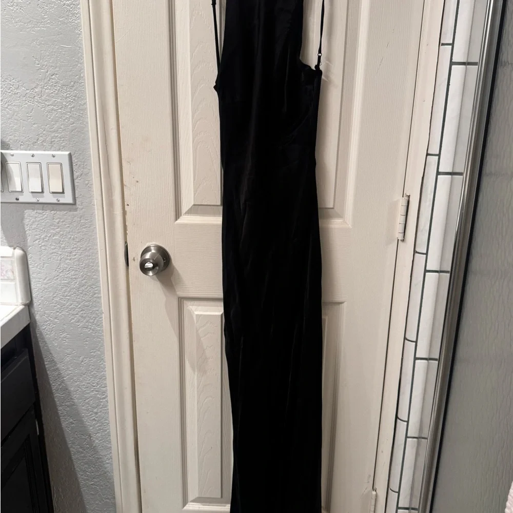 Free People Black Midi Dress - Picture 3 of 4
